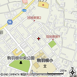茨城県古河市駒羽根1357周辺の地図