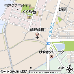 茨城県古河市坂間105周辺の地図