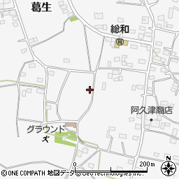 茨城県古河市葛生1325-3周辺の地図