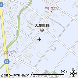 埼玉県深谷市折之口344周辺の地図