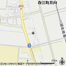 福井県坂井市春江町井向17周辺の地図