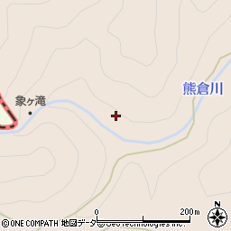 熊倉川周辺の地図