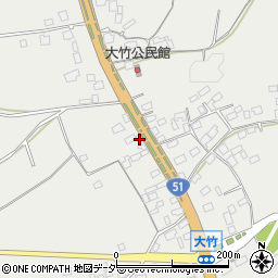 茨城県鉾田市大竹918-23周辺の地図