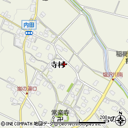 長野県松本市内田（寺村）周辺の地図