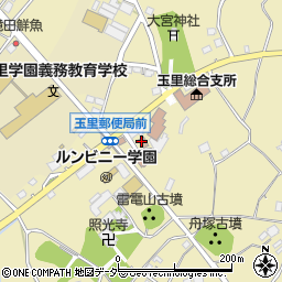 茨城県警察本部　石岡警察署玉里駐在所周辺の地図