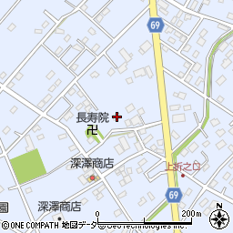 埼玉県深谷市折之口224周辺の地図