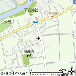 埼玉県行田市下池守476周辺の地図