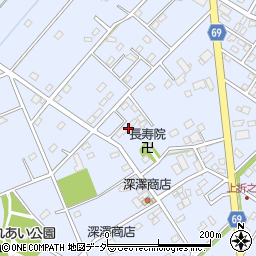 埼玉県深谷市折之口175周辺の地図