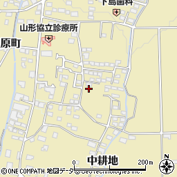 長野県東筑摩郡山形村小坂2483-1周辺の地図