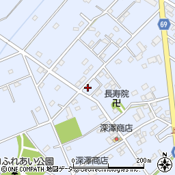埼玉県深谷市折之口174周辺の地図
