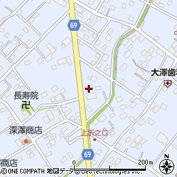 埼玉県深谷市折之口219周辺の地図