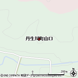 岐阜県高山市丹生川町山口周辺の地図