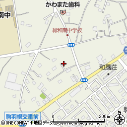 茨城県古河市駒羽根977周辺の地図