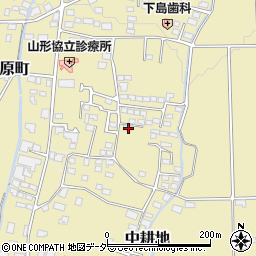 長野県東筑摩郡山形村小坂2483-3周辺の地図