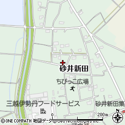 茨城県古河市砂井新田140周辺の地図
