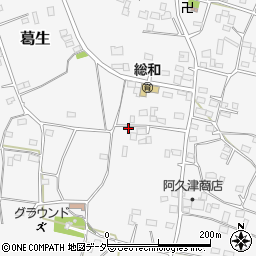 茨城県古河市葛生1346周辺の地図