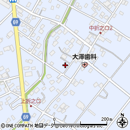 埼玉県深谷市折之口340周辺の地図