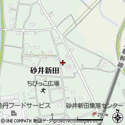 茨城県古河市砂井新田89周辺の地図