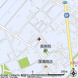 埼玉県深谷市折之口176周辺の地図