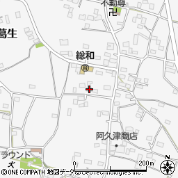 茨城県古河市葛生1350周辺の地図