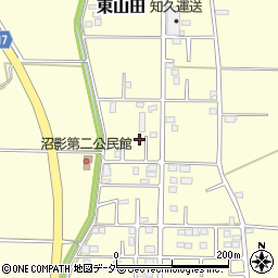 茨城県古河市東山田557周辺の地図