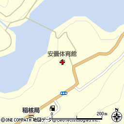 松本市安曇体育館周辺の地図