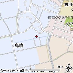 茨城県古河市鳥喰406周辺の地図
