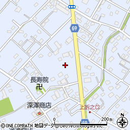 埼玉県深谷市折之口221周辺の地図