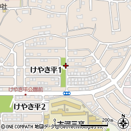 〒306-0055 茨城県古河市けやき平の地図
