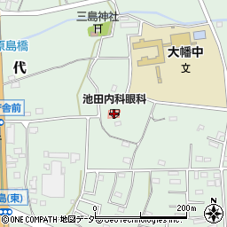 池田内科眼科クリニック周辺の地図