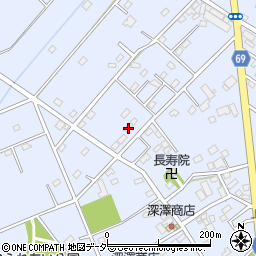 埼玉県深谷市人見701周辺の地図