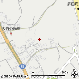 茨城県鉾田市大竹1056周辺の地図
