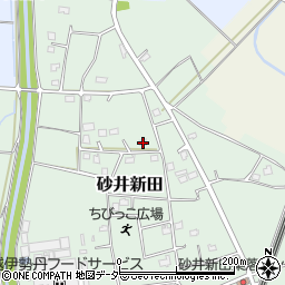 茨城県古河市砂井新田145周辺の地図