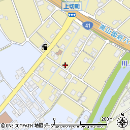 岐阜県高山市上切町113周辺の地図