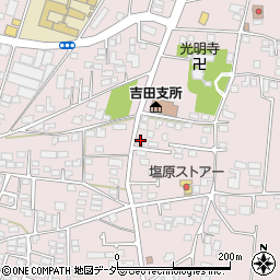 クリーニングハウスパリス吉田東店周辺の地図