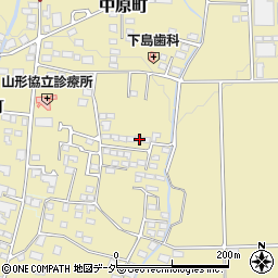 長野県東筑摩郡山形村小坂2491-17周辺の地図