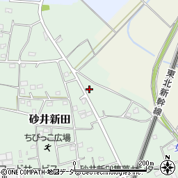 茨城県古河市砂井新田31周辺の地図
