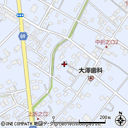 埼玉県深谷市折之口338周辺の地図