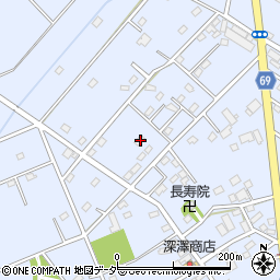 埼玉県深谷市人見704周辺の地図