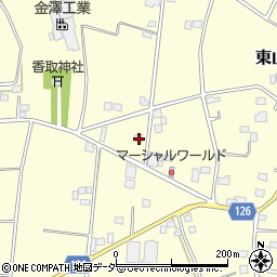 茨城県古河市東山田4848周辺の地図