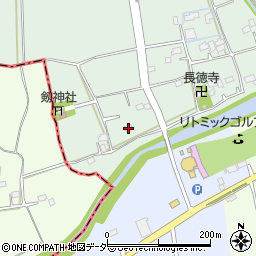 埼玉県行田市中江袋39周辺の地図