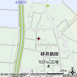 茨城県古河市砂井新田143周辺の地図