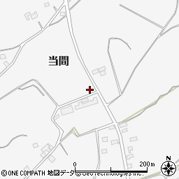 茨城県鉾田市当間周辺の地図