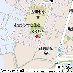 茨城県古河市三和周辺の地図
