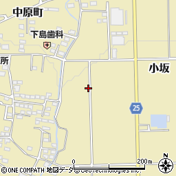 長野県東筑摩郡山形村小坂1700-1周辺の地図