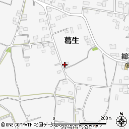 茨城県古河市葛生1417周辺の地図