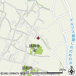 長野県松本市内田2884周辺の地図