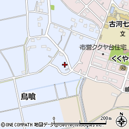 茨城県古河市鳥喰505周辺の地図