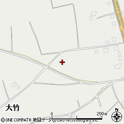 茨城県鉾田市大竹1125-2周辺の地図
