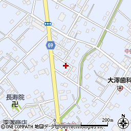 埼玉県深谷市折之口255周辺の地図